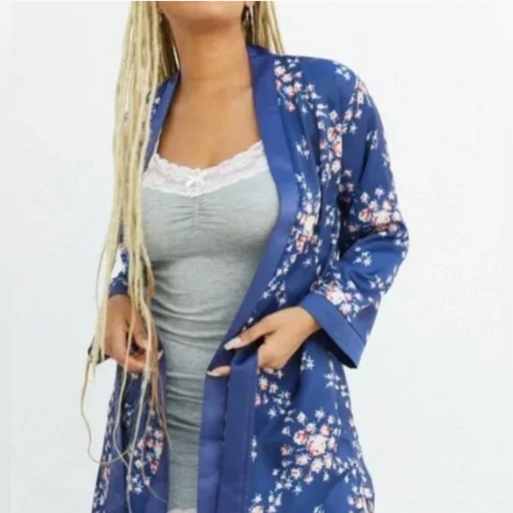 NWT Morgan Lane Allie Kimono Robe